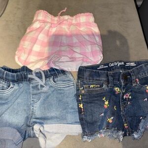 Cat&jack little gilt shorts 2T